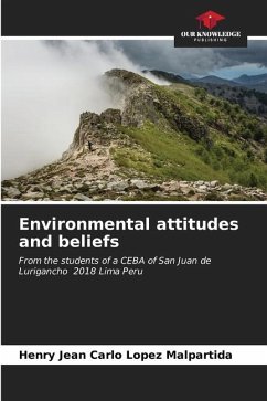 Environmental attitudes and beliefs - Lopez Malpartida, Henry Jean Carlo