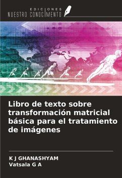 Cover Libro de texto sobre transformación matricial básica para el tratamiento de imágenes