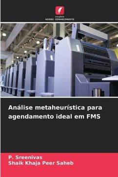 Análise metaheurística para agendamento ideal em FMS - Sreenivas, P.;Saheb, Shaik Khaja Peer