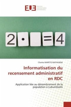 Informatisation du recensement administratif en RDC - MAPETO MATHUNDA, Charles