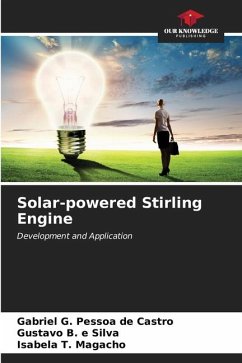 Solar-powered Stirling Engine - G. Pessoa de Castro, Gabriel;B. e Silva, Gustavo;T. Magacho, Isabela