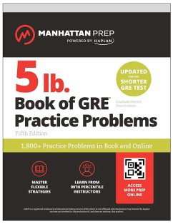 5 lb. Book of GRE Practice Problems: 1,800+ Practice Problems in Book and Online (eBook, ePUB) - Prep, Manhattan