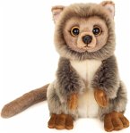 Teddy Hermann 92342 - Mausmaki sitzend, 21 cm, Lemur, Plüschtier