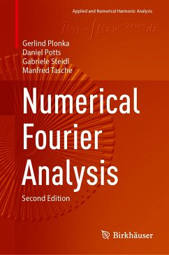 Numerical Fourier Analysis (eBook, PDF) - Plonka, Gerlind; Potts, Daniel; Steidl, Gabriele; Tasche, Manfred