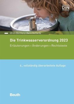 Die Trinkwasserverordnung 2023 (eBook, PDF) - Borchers, Ulrich; Gerhardy, Karin