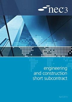 Cover NEC3 Engineering and Construction Short Subcontract (ECSS)