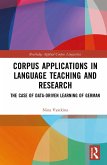 Corpus Applications in Language Teaching and Research (eBook, ePUB)