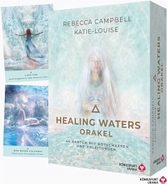 Healing Waters Orakel - 44 Karten mit Botschaften und Anleitungen - Campbell, Rebecca