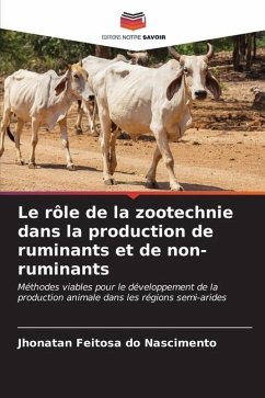 Le rôle de la zootechnie dans la production de ruminants et de non-ruminants - Feitosa do Nascimento, Jhonatan