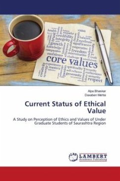 Current Status of Ethical Value - Bhaskar, Alpa;Mehta, Daxaben