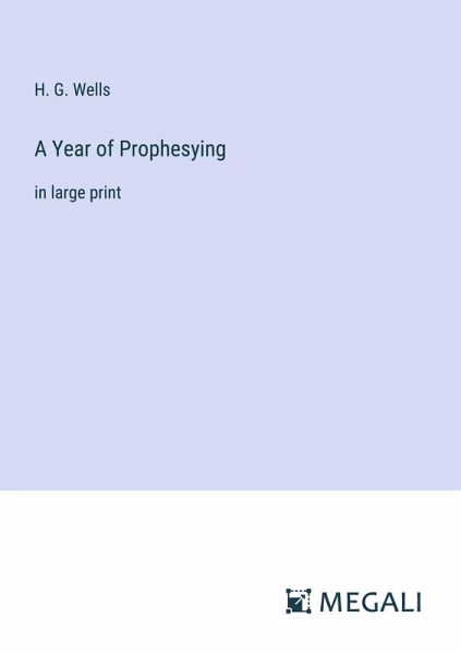 A Year of Prophesying A Year of Prophesying