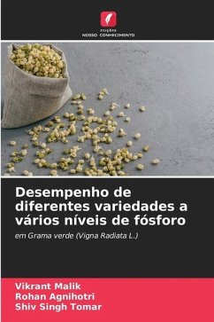 Desempenho de diferentes variedades a vários níveis de fósforo - Malik, Vikrant;Agnihotri, Rohan;Tomar, Shiv SIngh