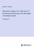 When Africa Awakes; The "inside story" Of the Stirrings And Strivings of The New Negro in the Western World