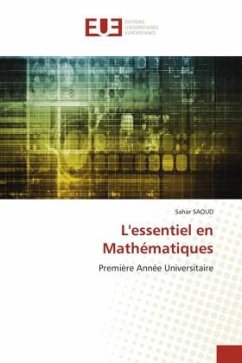 L'essentiel en Mathématiques - Saoud, Sahar