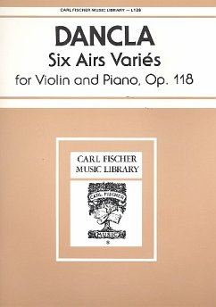 6 Airs varies op.118 for violin and piano