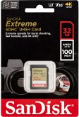 SanDisk Extreme SDHC 32GB UHS-I C10 U3 V30