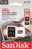 SanDisk Ultra microSDHC 128GB 140MB/s.Adapt.SDSQUAB-128G-GN6IA