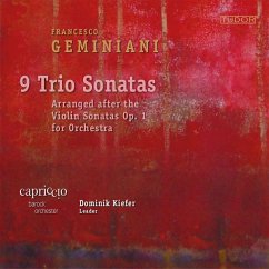 9 Trio Sonatas - Kiefer,Dominik/Capriccio Barockorchester