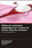 Effets du nutriment peptidique sur l'action du stress chez les animaux