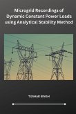 Microgrid Recordings of Dynamic Constant Power Loads using Analytical Stability Method