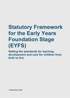 Early Years Foundation Stage EYFS Statutory Framework - Department for Education