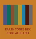 EARTH TONES HEX CODE ALPHABET