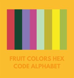 FRUIT COLORS HEX CODE ALPHABET - Alphabet, Colorful