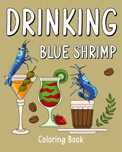 Drinking Blue Shrimp Coloring Book - Paperland