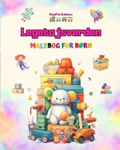 Legetøjsverden - Malebog for børn - Editions, Kidsfun