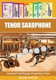 Tenor Saxophone. Colorful Full Range Fingering Chart (eBook, ePUB)