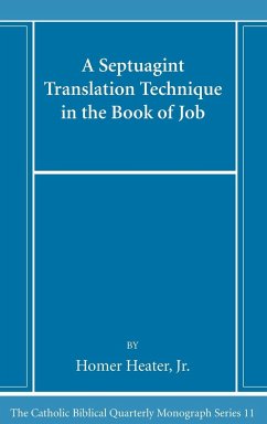 A Septuagint Translation Technique in the Book of Job