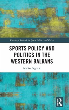 Cover Sports Policy and Politics in the Western Balkans