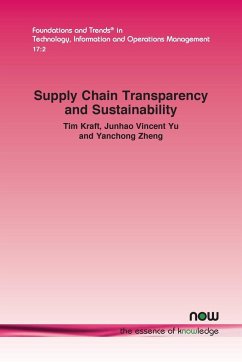 Supply Chain Transparency and Sustainability