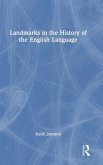 Landmarks in the History of the English Language