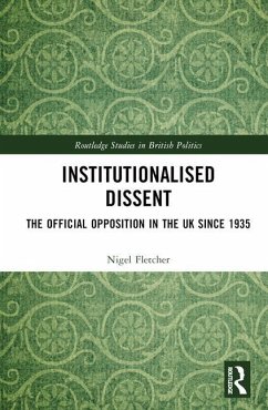 Institutionalised Dissent - Fletcher, Nigel