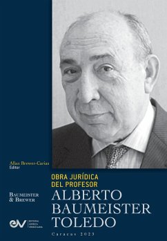 OBRA JURÍDICA DEL PROFESOR ALBERTO BAUMEISTER TOLEDO - Baumeister Toledo, Alberto