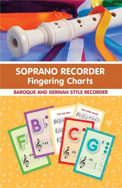 Soprano Recorder Fingering Charts. For Baroque and German Style Recorder (eBook, ePUB) - Winter, Helen