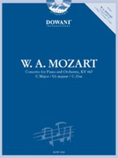 Cover Konzert C-Dur KV467 Nr.21 für Klavier und Orchester (+CD) für 2 Klaviere 2 Spielpartituren