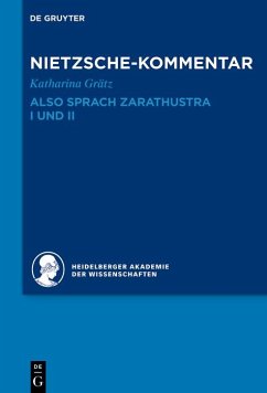 Cover Kommentar zu Nietzsches 
