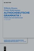 Althochdeutsche Grammatik I (eBook, ePUB)