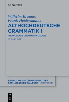 Althochdeutsche Grammatik I (eBook, ePUB) - Braune, Wilhelm