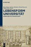 Lebensform Universität (eBook, ePUB)