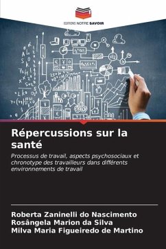 Répercussions sur la santé - do Nascimento, Roberta Zaninelli;da Silva, Rosângela Marion;Figueiredo de Martino, Milva Maria