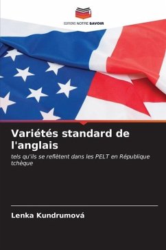 Variétés standard de l'anglais - Kundrumová, Lenka