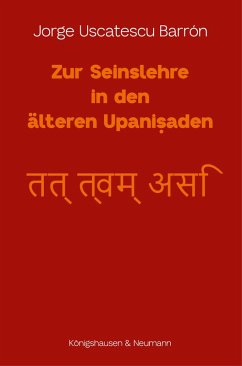 Cover Zur Seinslehre in den älteren Upanisaden (eBook, PDF)