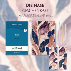 Die Nase Geschenkset (Buch mit Audio-Online) + Marmorträume Schreibset Basics, m. 1 Beilage, m. 1 Buch - Gogol, Nikolai Wassiljewitsch