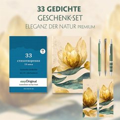 33 russische Gedichte Geschenkset (Buch mit Audio-Online) + Eleganz der Natur Schreibset Premium, m. 1 Beilage, m. 1 Buc - Frank, Ilya