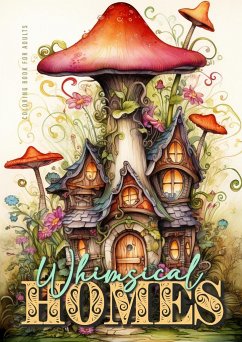 Whimsical Homes Coloring Book for Adults - Publishing, Monsoon;Grafik, Musterstück