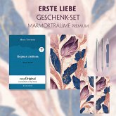 Erste Liebe Geschenkset (Hardcover mit Audio-Online) + Marmorträume Schreibset Premium, m. 1 Beilage, m. 1 Buch