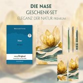 Die Nase Geschenkset (Buch mit Audio-Online) + Eleganz der Natur Schreibset Premium, m. 1 Beilage, m. 1 Buch